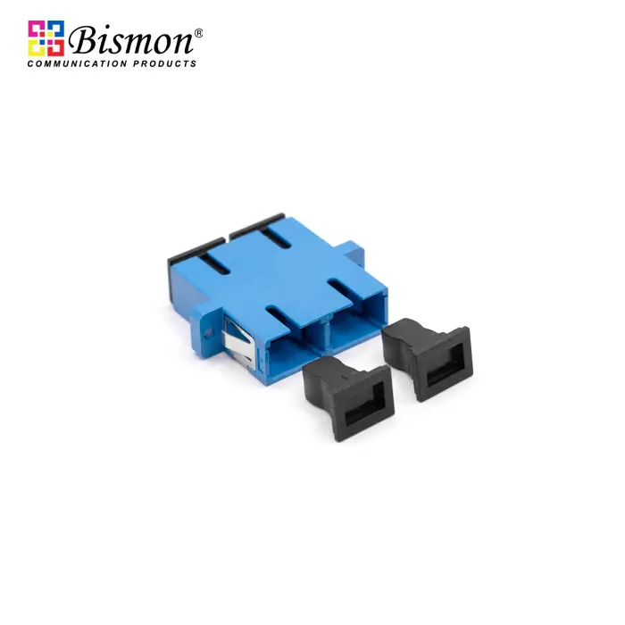 SC-UPC-Adaptor-Single-Mode-Polymer-Housing-Zirconia-Duplex-Type